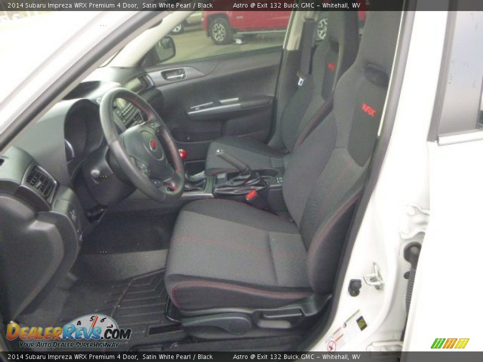 Front Seat of 2014 Subaru Impreza WRX Premium 4 Door Photo #13