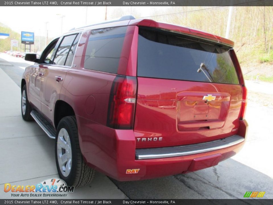 2015 Chevrolet Tahoe LTZ 4WD Crystal Red Tintcoat / Jet Black Photo #6