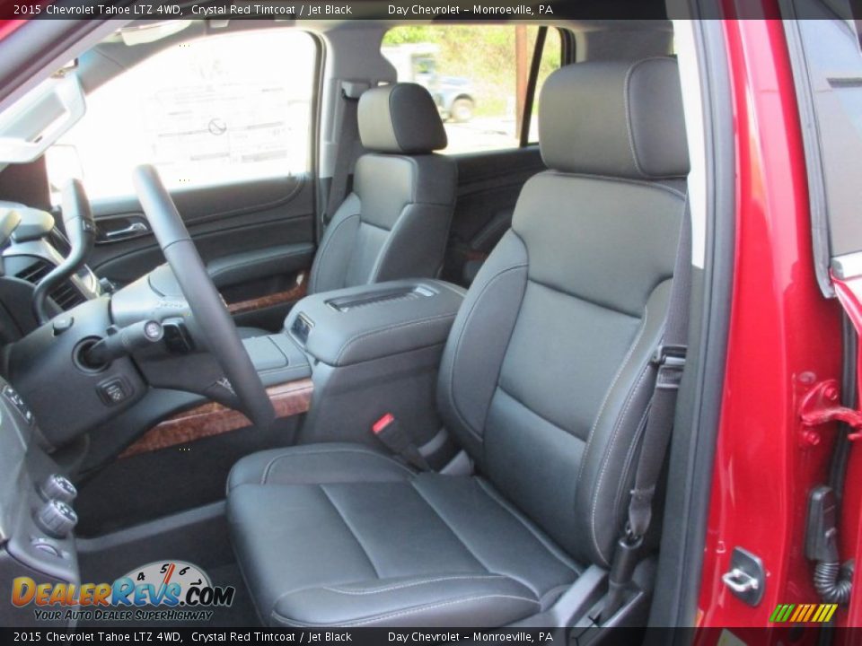 2015 Chevrolet Tahoe LTZ 4WD Crystal Red Tintcoat / Jet Black Photo #10