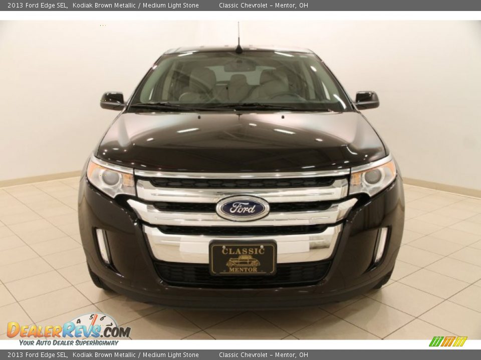 2013 Ford Edge SEL Kodiak Brown Metallic / Medium Light Stone Photo #2