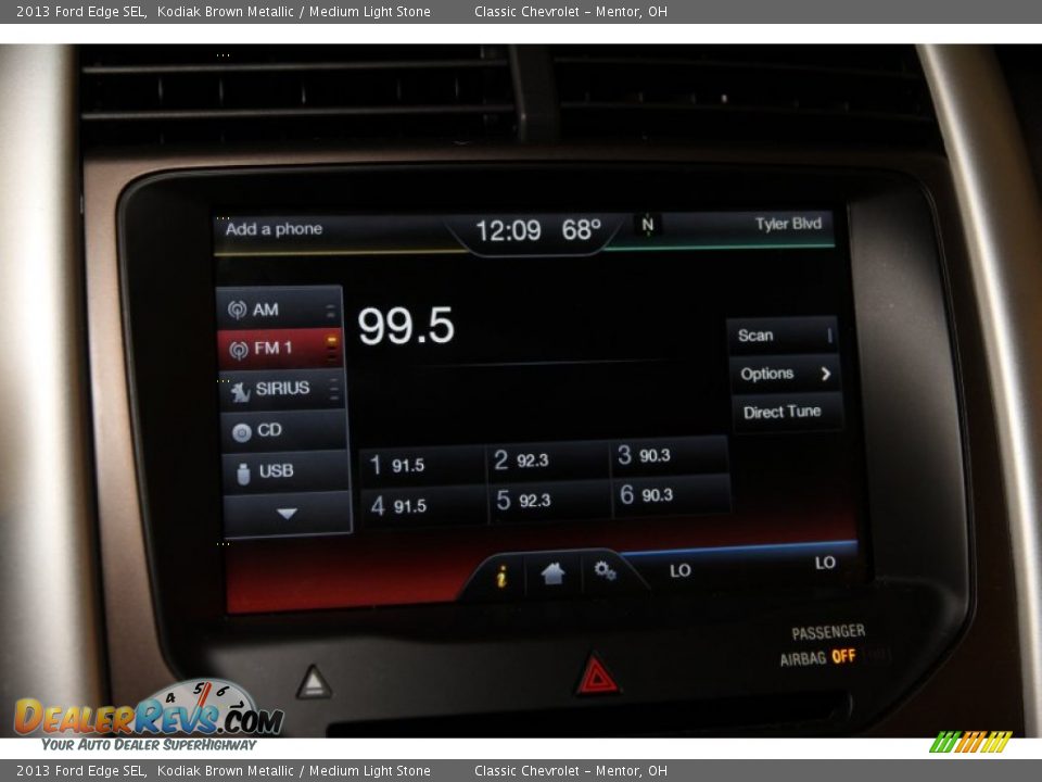 2013 Ford Edge SEL Kodiak Brown Metallic / Medium Light Stone Photo #12