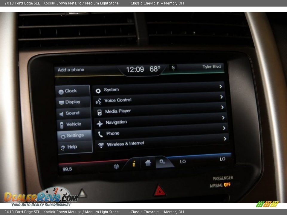 2013 Ford Edge SEL Kodiak Brown Metallic / Medium Light Stone Photo #13