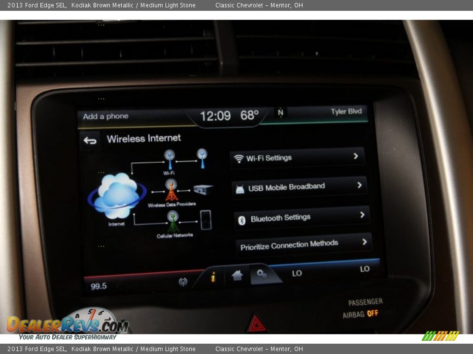 2013 Ford Edge SEL Kodiak Brown Metallic / Medium Light Stone Photo #14