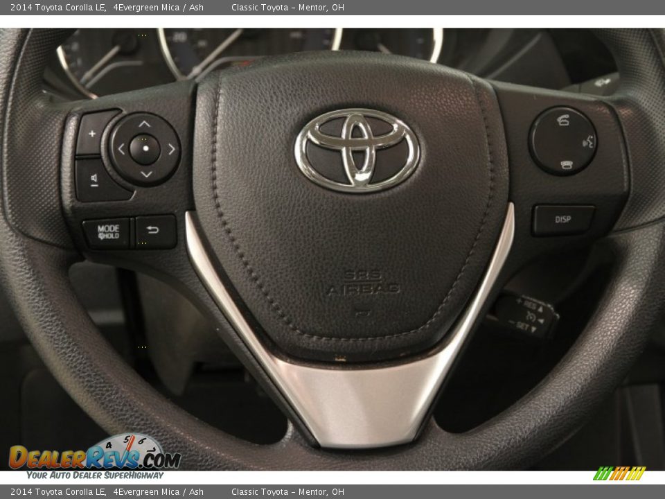 2014 Toyota Corolla LE 4Evergreen Mica / Ash Photo #6