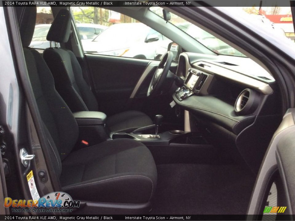 2014 Toyota RAV4 XLE AWD Magnetic Gray Metallic / Black Photo #19