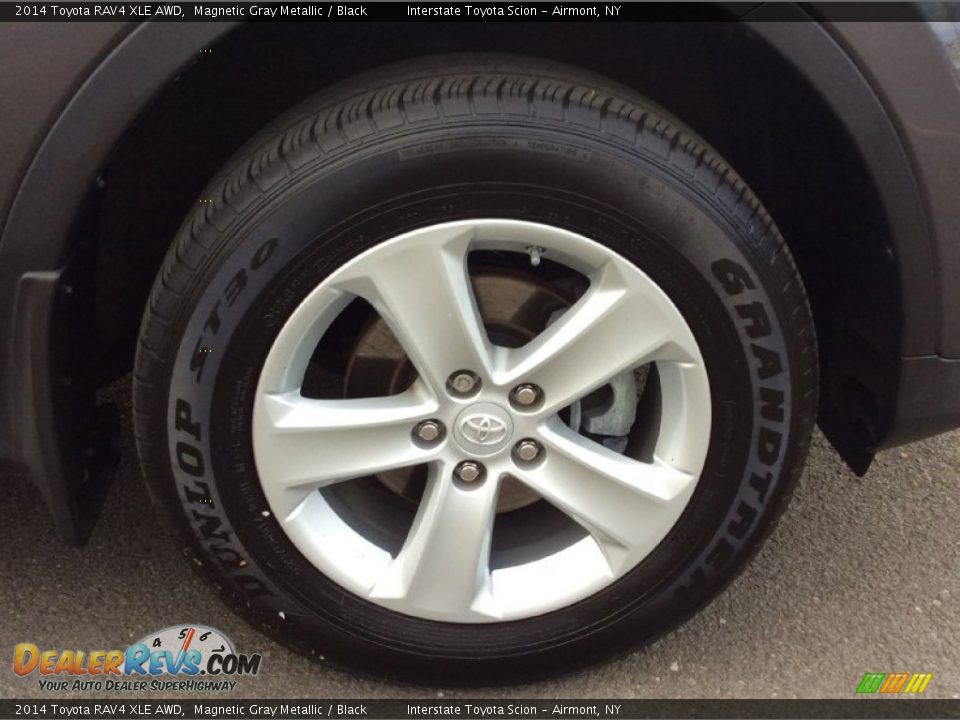 2014 Toyota RAV4 XLE AWD Magnetic Gray Metallic / Black Photo #20