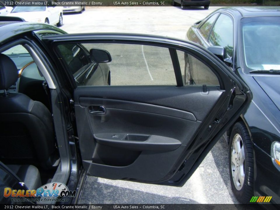 2012 Chevrolet Malibu LT Black Granite Metallic / Ebony Photo #12