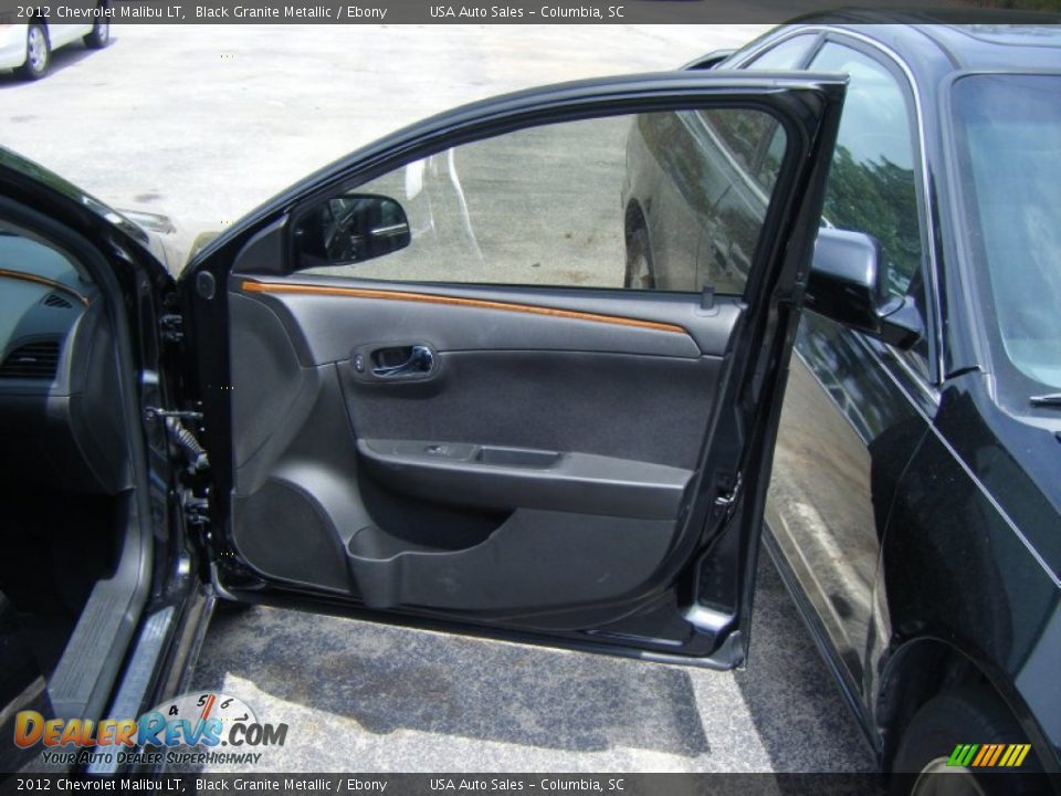 2012 Chevrolet Malibu LT Black Granite Metallic / Ebony Photo #14