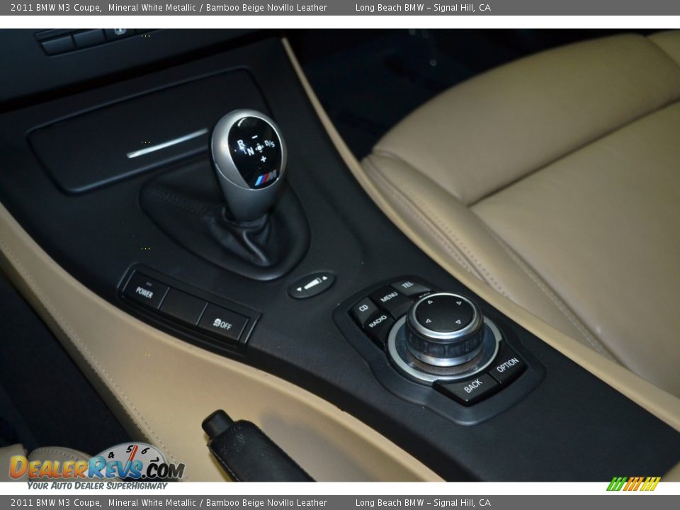 2011 BMW M3 Coupe Mineral White Metallic / Bamboo Beige Novillo Leather Photo #20