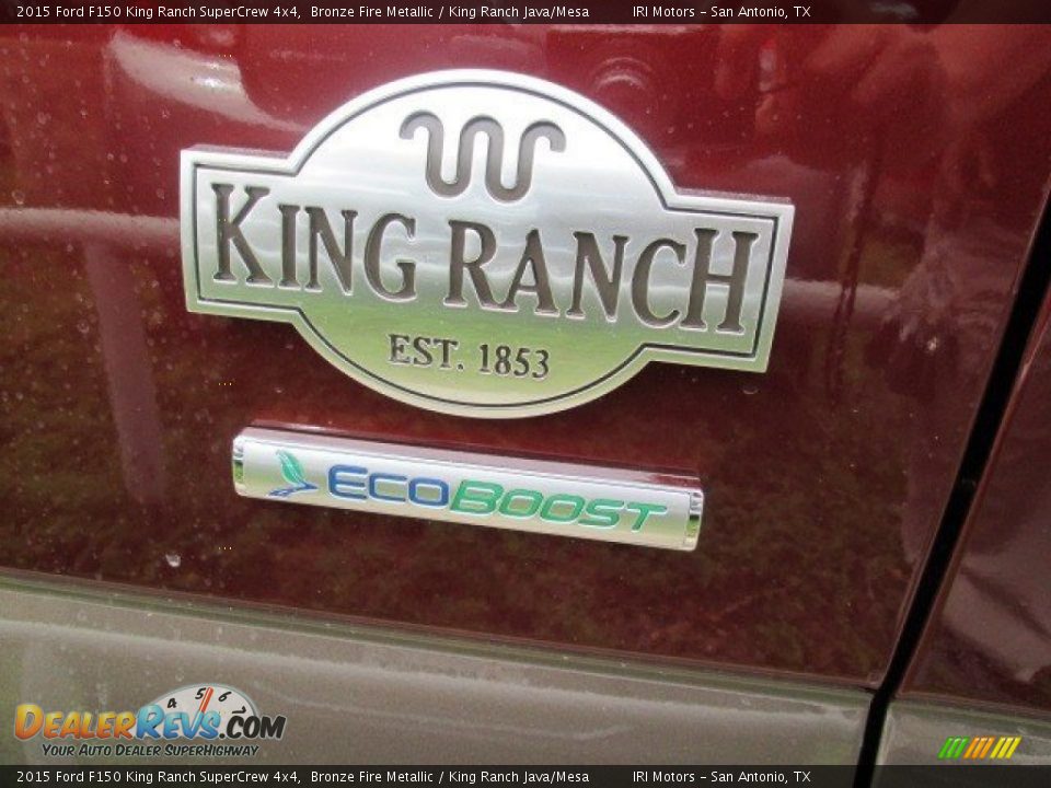 2015 Ford F150 King Ranch SuperCrew 4x4 Bronze Fire Metallic / King Ranch Java/Mesa Photo #2