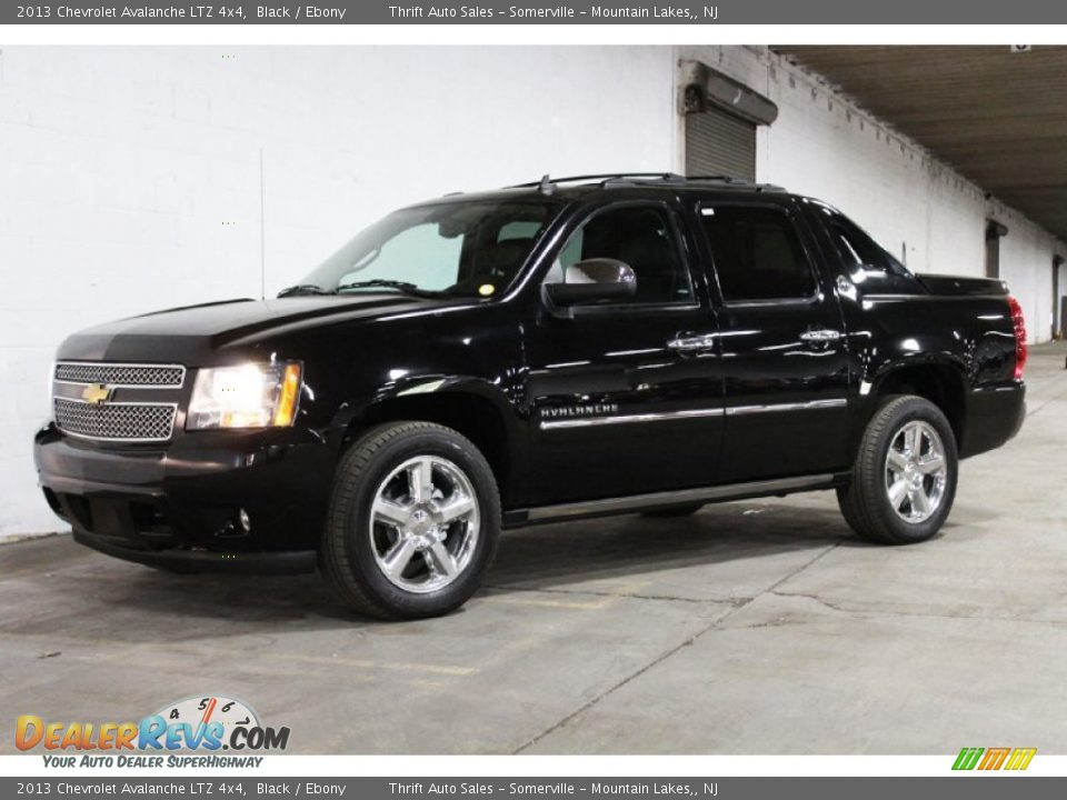 2013 Chevrolet Avalanche LTZ 4x4 Black / Ebony Photo #6