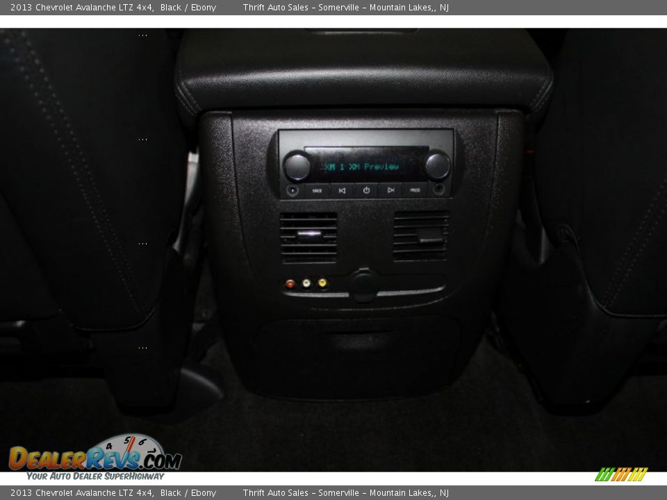 2013 Chevrolet Avalanche LTZ 4x4 Black / Ebony Photo #14