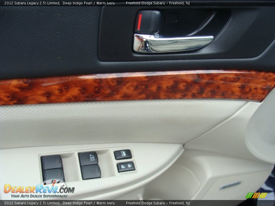 2012 Subaru Legacy 2.5i Limited Deep Indigo Pearl / Warm Ivory Photo #13
