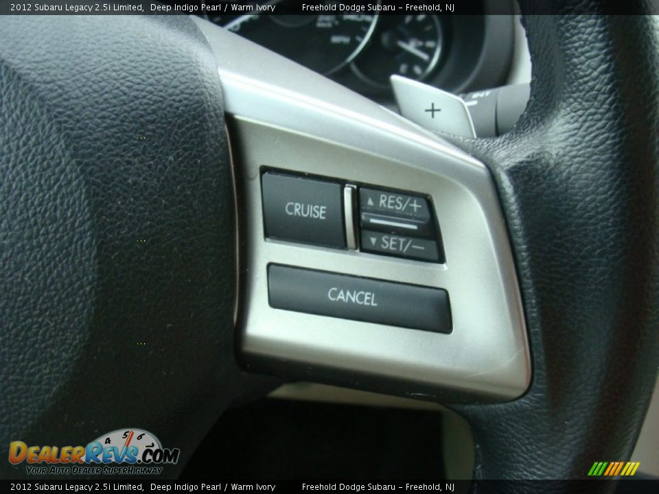 2012 Subaru Legacy 2.5i Limited Deep Indigo Pearl / Warm Ivory Photo #20
