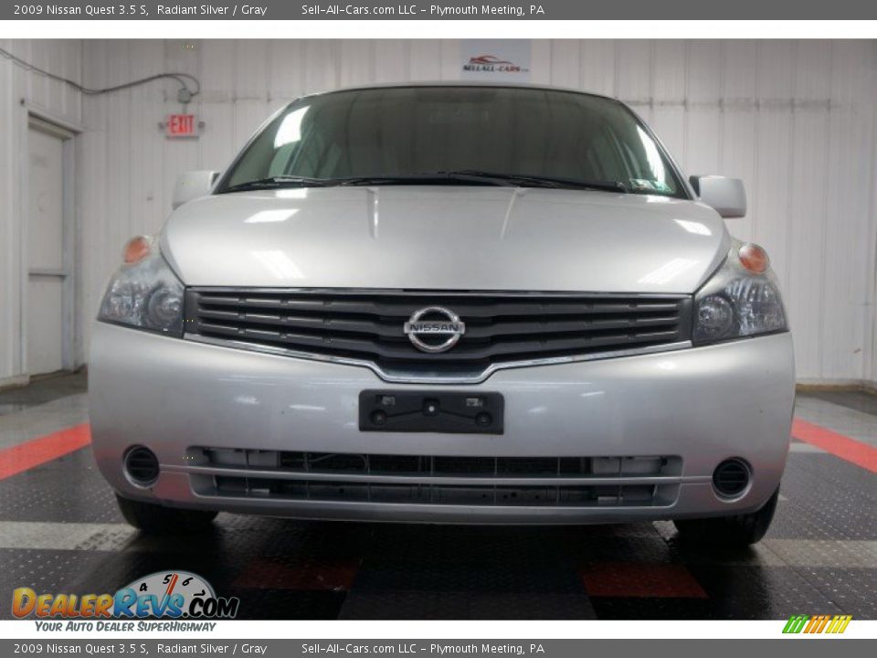 2009 Nissan Quest 3.5 S Radiant Silver / Gray Photo #4