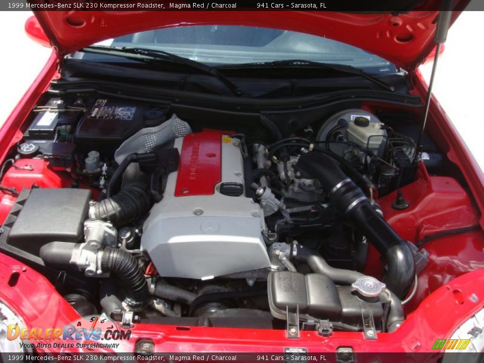 1999 Mercedes-Benz SLK 230 Kompressor Roadster 2.3L Supercharged DOHC 16V 4 Cylinder Engine Photo #29