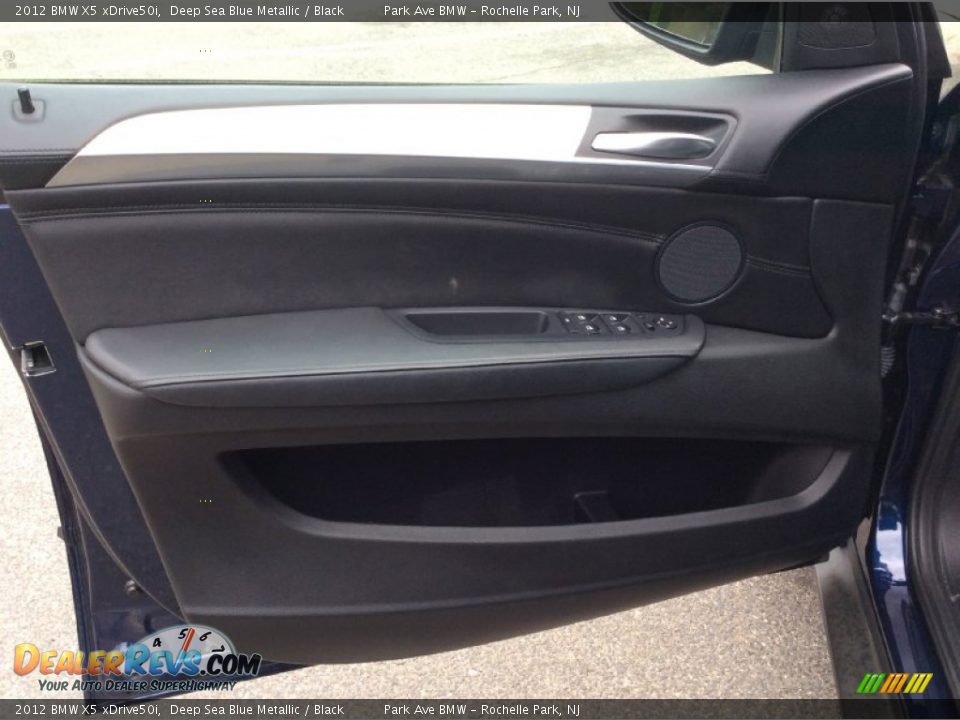 2012 BMW X5 xDrive50i Deep Sea Blue Metallic / Black Photo #9