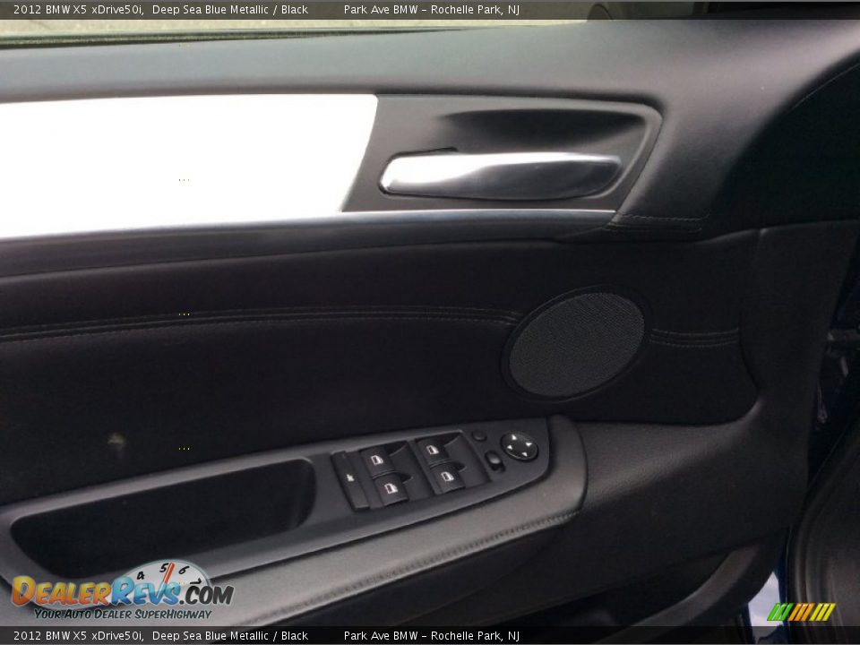 2012 BMW X5 xDrive50i Deep Sea Blue Metallic / Black Photo #10