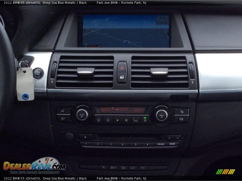 2012 BMW X5 xDrive50i Deep Sea Blue Metallic / Black Photo #16
