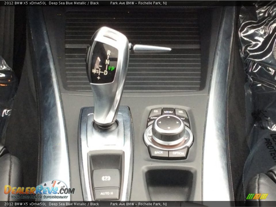 2012 BMW X5 xDrive50i Deep Sea Blue Metallic / Black Photo #17