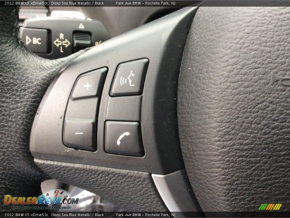 2012 BMW X5 xDrive50i Deep Sea Blue Metallic / Black Photo #19