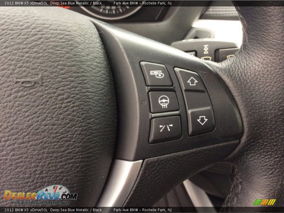 2012 BMW X5 xDrive50i Deep Sea Blue Metallic / Black Photo #20