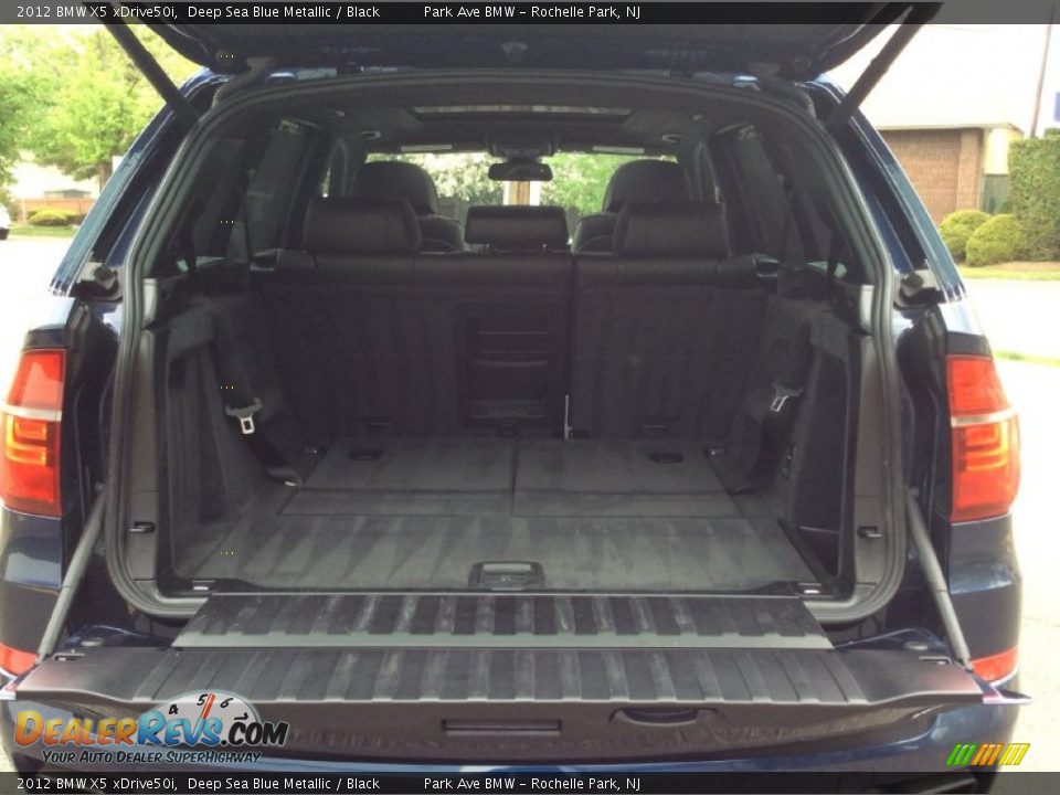 2012 BMW X5 xDrive50i Deep Sea Blue Metallic / Black Photo #22