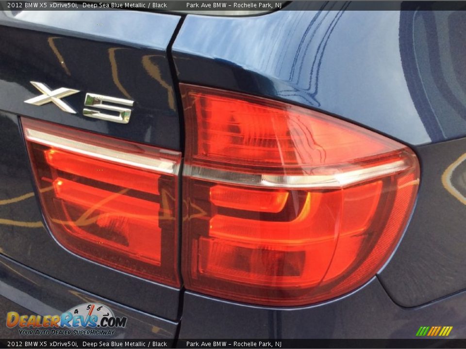 2012 BMW X5 xDrive50i Deep Sea Blue Metallic / Black Photo #23