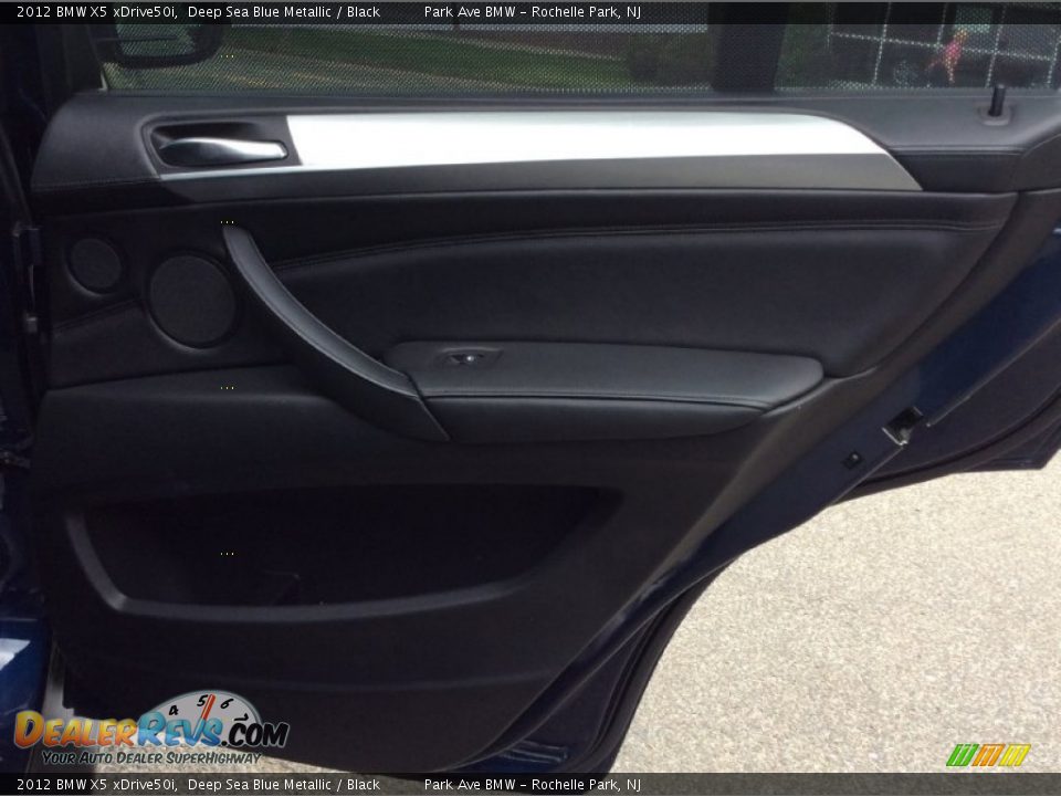 2012 BMW X5 xDrive50i Deep Sea Blue Metallic / Black Photo #24