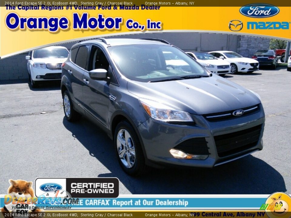 2014 Ford Escape SE 2.0L EcoBoost 4WD Sterling Gray / Charcoal Black Photo #1