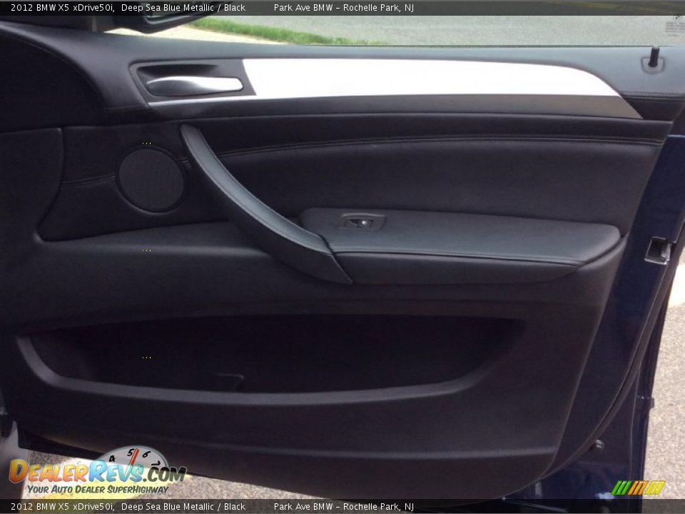 2012 BMW X5 xDrive50i Deep Sea Blue Metallic / Black Photo #26