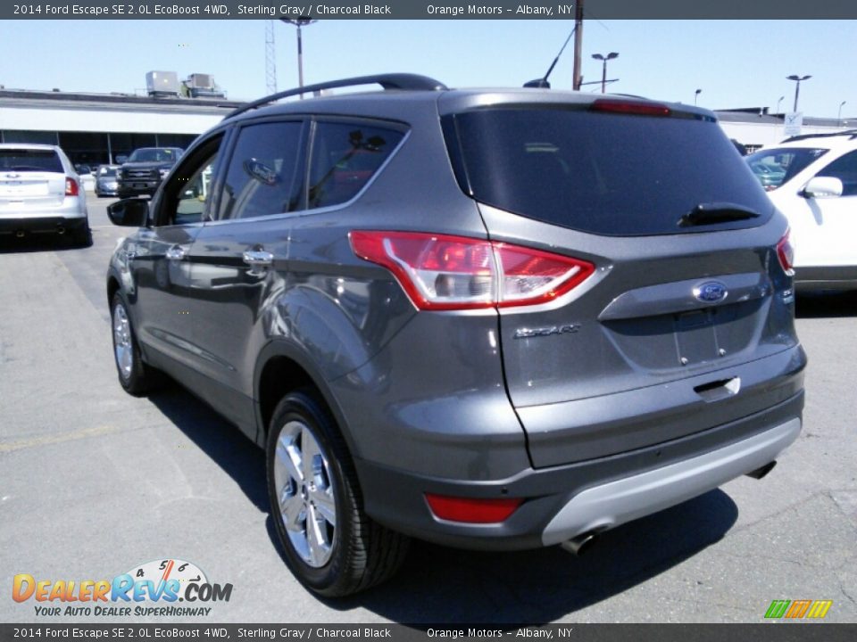 2014 Ford Escape SE 2.0L EcoBoost 4WD Sterling Gray / Charcoal Black Photo #4