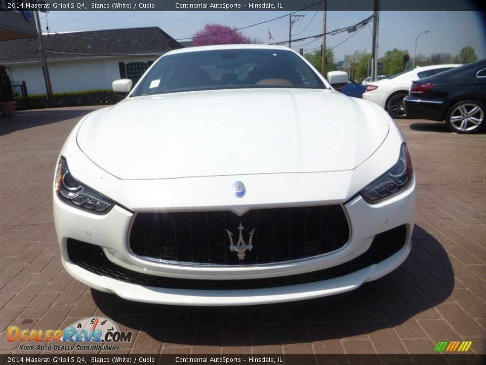 2014 Maserati Ghibli S Q4 Bianco (White) / Cuoio Photo #2