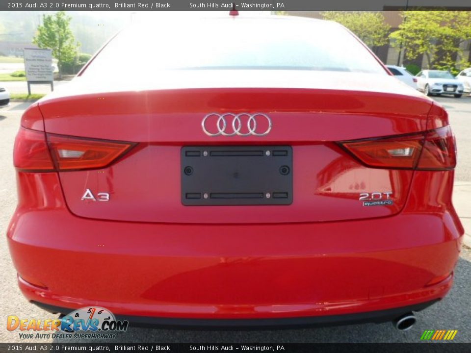 2015 Audi A3 2.0 Premium quattro Brilliant Red / Black Photo #3
