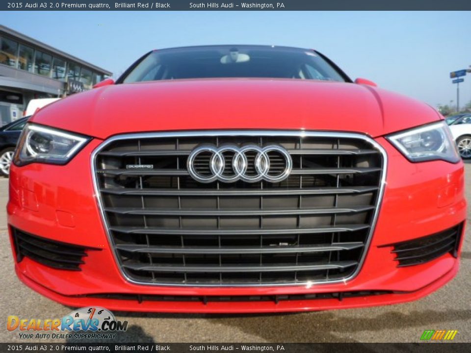 2015 Audi A3 2.0 Premium quattro Brilliant Red / Black Photo #6