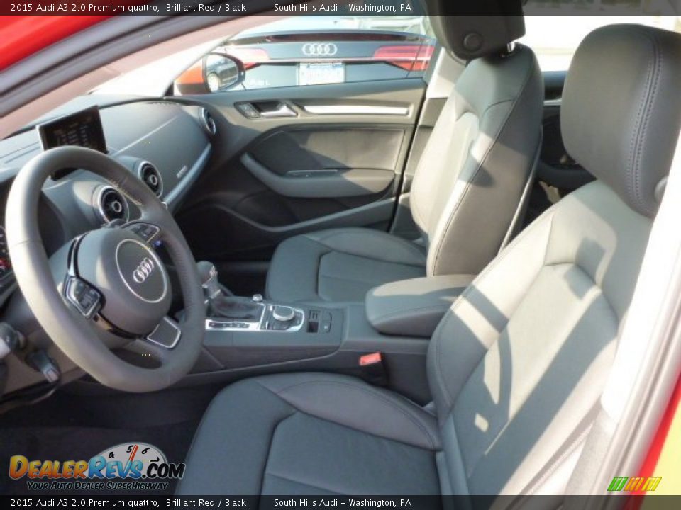 2015 Audi A3 2.0 Premium quattro Brilliant Red / Black Photo #8