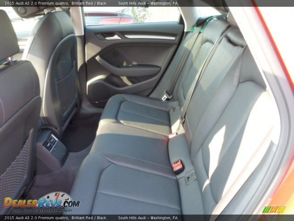 2015 Audi A3 2.0 Premium quattro Brilliant Red / Black Photo #9