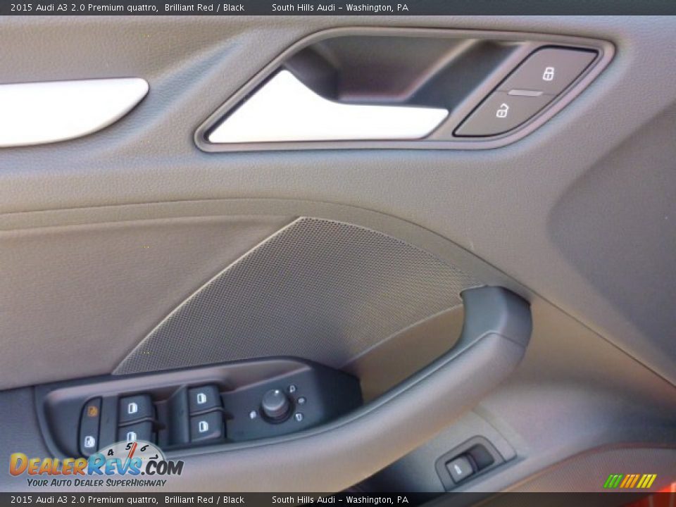2015 Audi A3 2.0 Premium quattro Brilliant Red / Black Photo #11
