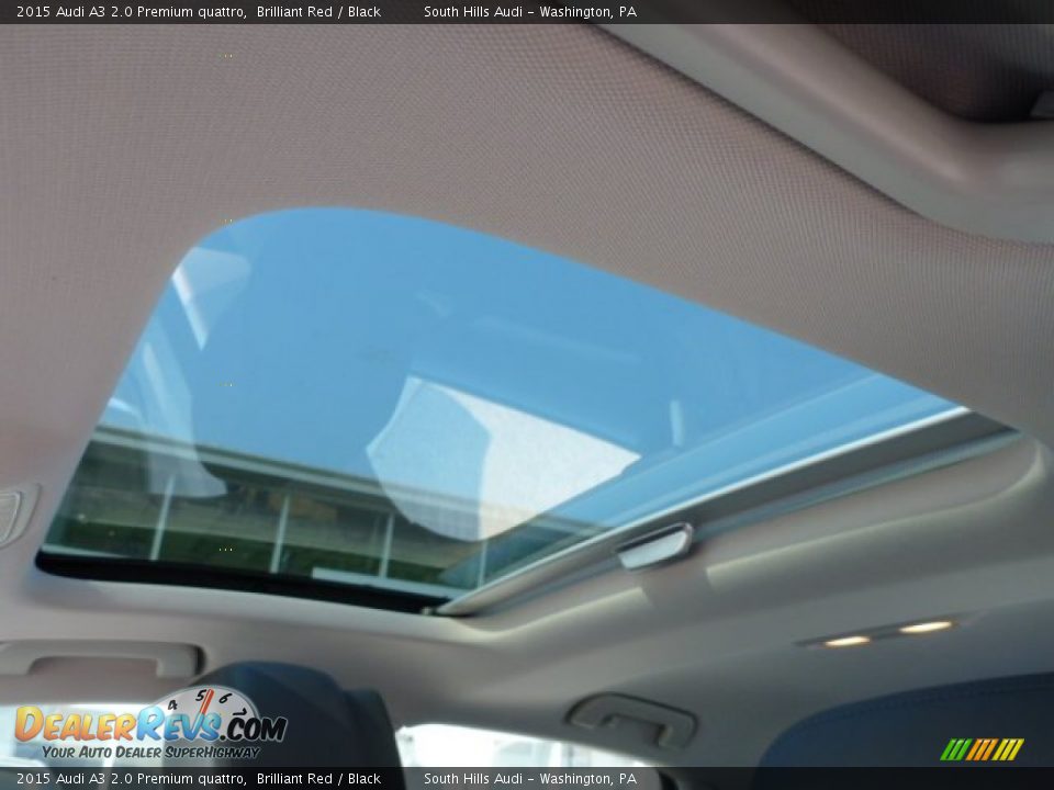 2015 Audi A3 2.0 Premium quattro Brilliant Red / Black Photo #12