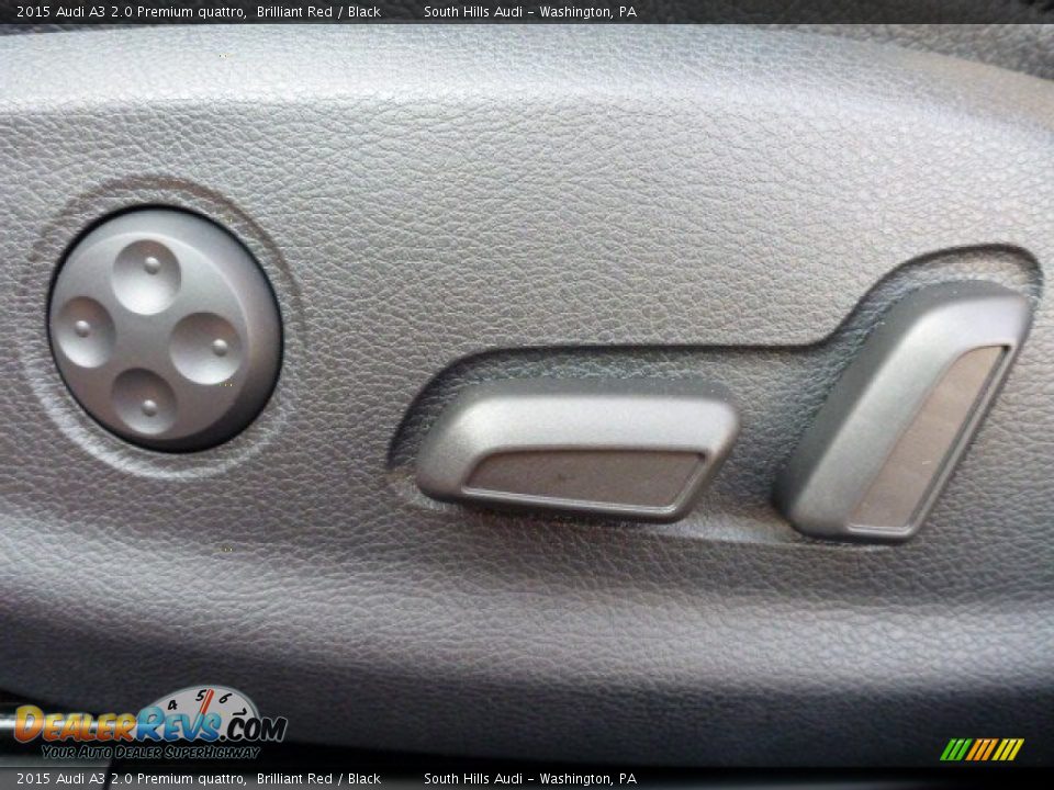 2015 Audi A3 2.0 Premium quattro Brilliant Red / Black Photo #13