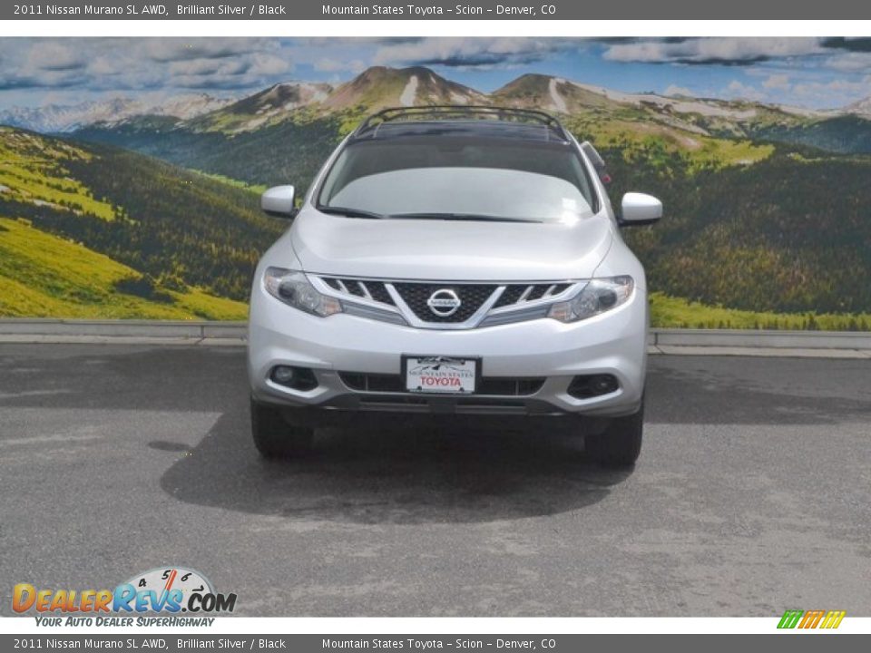 2011 Nissan Murano SL AWD Brilliant Silver / Black Photo #4