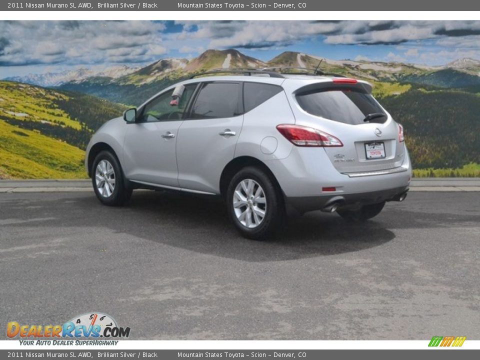 2011 Nissan Murano SL AWD Brilliant Silver / Black Photo #8