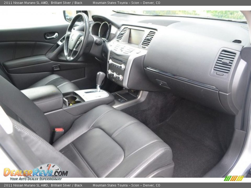 2011 Nissan Murano SL AWD Brilliant Silver / Black Photo #17