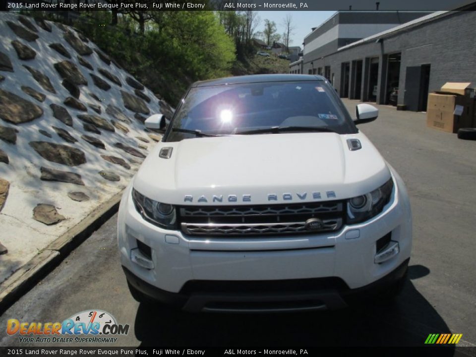 2015 Land Rover Range Rover Evoque Pure Plus Fuji White / Ebony Photo #8