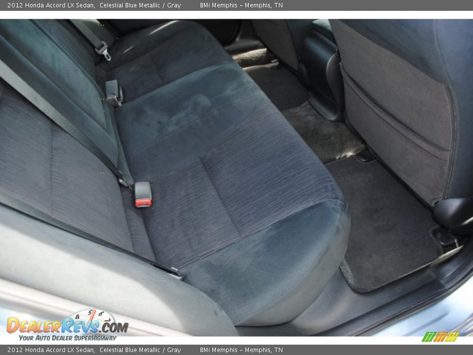 2012 Honda Accord LX Sedan Celestial Blue Metallic / Gray Photo #20