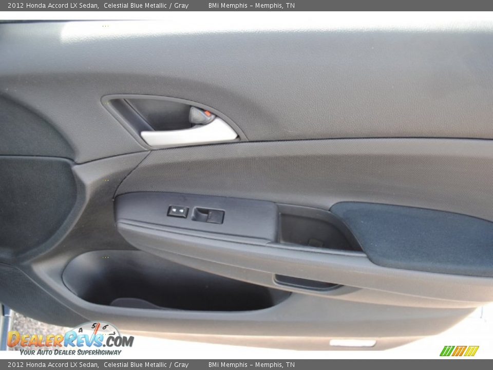 2012 Honda Accord LX Sedan Celestial Blue Metallic / Gray Photo #21