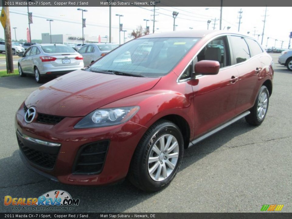 Front 3/4 View of 2011 Mazda CX-7 i Sport Photo #2