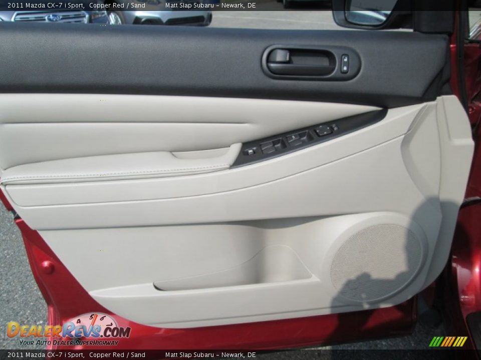 2011 Mazda CX-7 i Sport Copper Red / Sand Photo #12