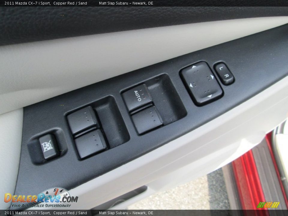 2011 Mazda CX-7 i Sport Copper Red / Sand Photo #13