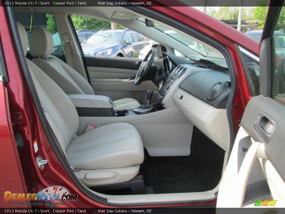 2011 Mazda CX-7 i Sport Copper Red / Sand Photo #17